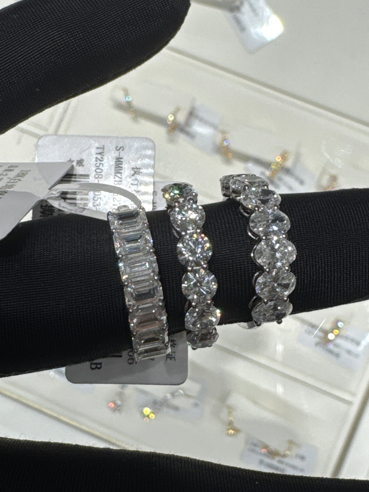 Payment for ElevatedLux to pay(18k white gold/3 eternity bannds)