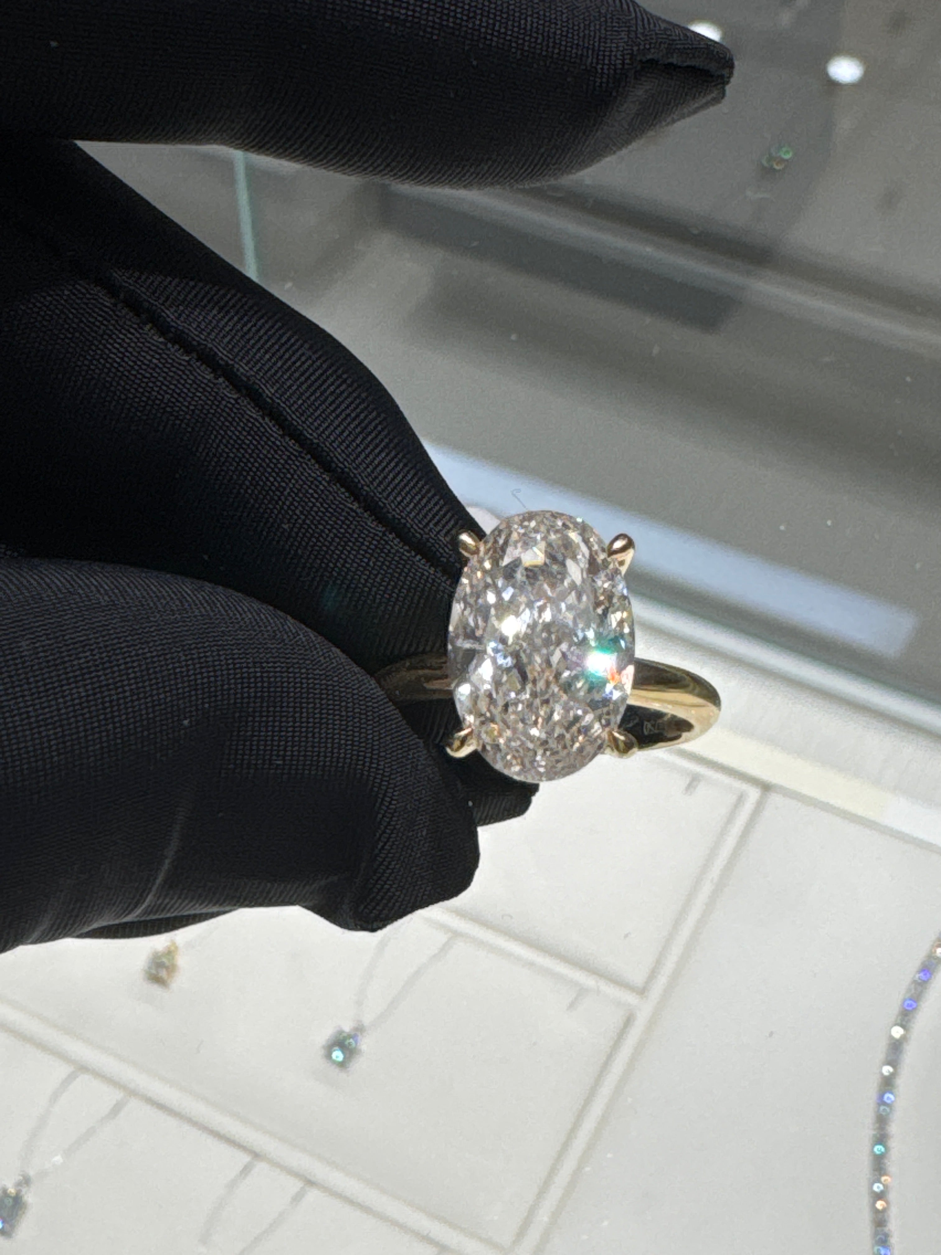 payment to pay for Clairvoyant(Oval solitaire 6.25ct)