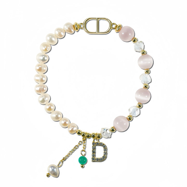 14K Gold Blush Pearl Glow Bracelet