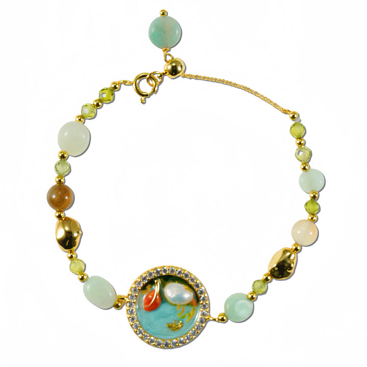 14K Gold Verdant Serenity Bracelet