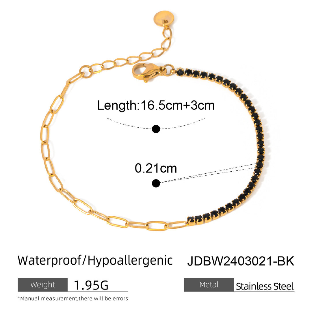 18K Gold Radiance Chain Bracelet