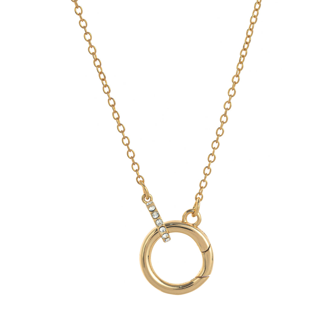 18K Gold Eternal Birth CircleNecklace